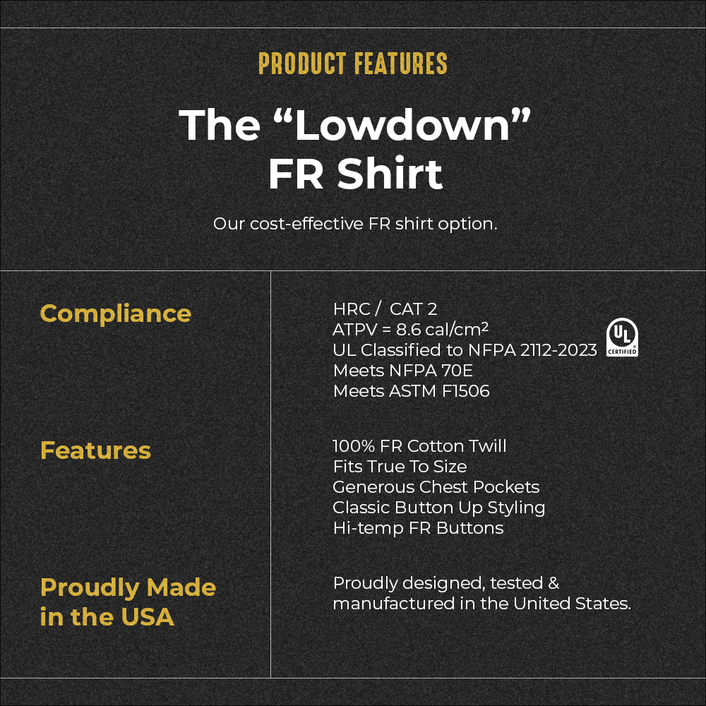 The "Lowdown" Flame Resistant Shirt - Image 6